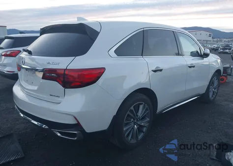 2017 Acura Mdx Technology Package from USA, damaged, VIN 5FRYD4H54HB003218